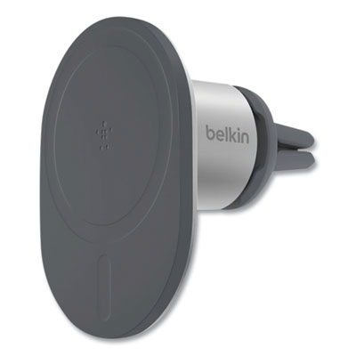 Belkin Magnetic Car Vent Mount for iPhone 12/13, Silver/Black (WIC003BTGR)