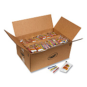 Crayola Washable Crayons, Blue, Red, Yellow 3/Pack, 360 Packs/Carton (CYO520743)