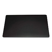 Durable Anti-Slip Contoured Edge PVC Desk Pad, 20.5 x 25.5, Black (DBL710301)