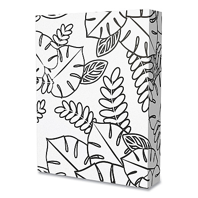 Lettermark 30% Recycled Colored Paper, 20 lb Bond Weight, 8.5 x 11, Ivory, 500/Ream (DMR94308)