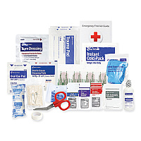 First Aid Only 25 Person ANSI A Refill Kit, ANSI 2021 Compliant, 94 Pieces (FAO91359)