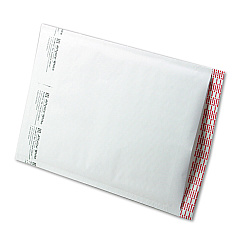 Sealed Air Jiffylite Self-Seal Bubble Mailer, #4, Barrier Bubble Air Cell Cushion, Self-Adhesive Closure, 9.5 x 14.5, White, 100/Carton (SEL39260)