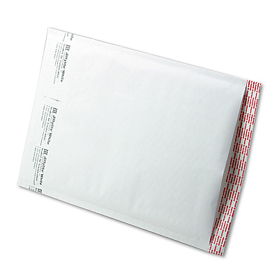 Sealed Air Jiffylite Self-Seal Bubble Mailer, #4, Barrier Bubble Air Cell Cushion, Self-Adhesive Closure, 9.5 x 14.5, White, 100/Carton (SEL39260)