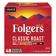 Folgers Gourmet Selections Classic Roast Coffee K-Cups, 48/Box (FOL5000363378)