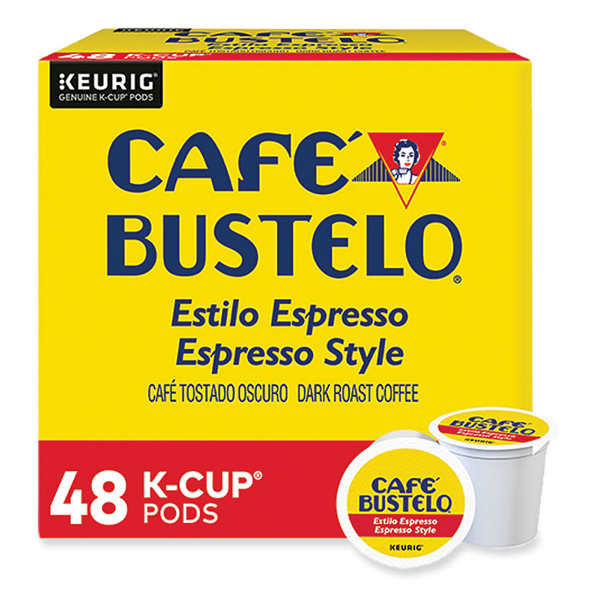 Cafe Bustelo Espresso Style K-Cups, 48/Box (GMT5000346117)
