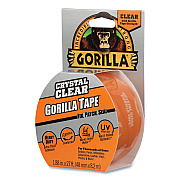Gorilla Crystal Clear Tape, 3" Core, 1.88" x 9 yds (GOR6027007)