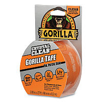 Gorilla Crystal Clear Tape, 3" Core, 1.88" x 9 yds (GOR6027007)