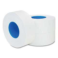 Garvey One-Line Pricemarker Labels, White, 1,200 Labels/Roll, 3 Rolls/Pack (GRV098616)