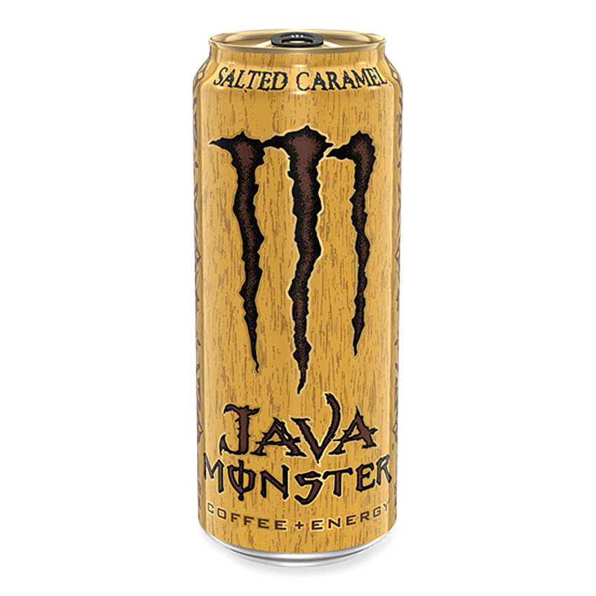 Java Monster Cold Brew Coffee, Salted Caramel, 15 oz Can, 12/Pack (CCR070847024026)