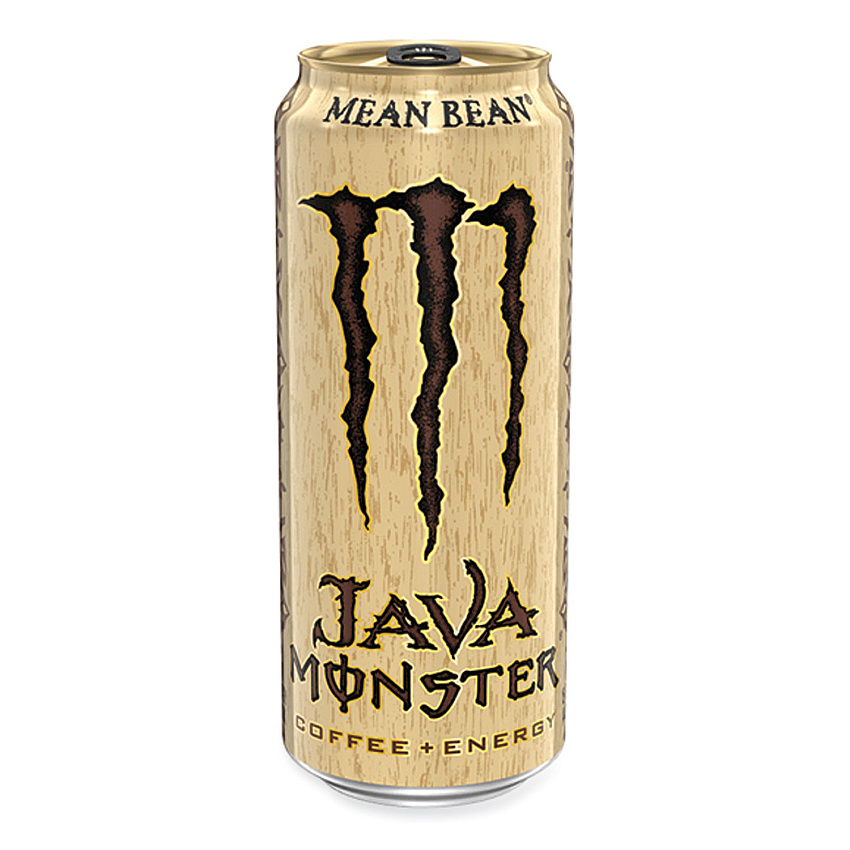 Java Monster Cold Brew Coffee, Mean Bean, 15 oz Can, 12/Pack (CCR070847812609)
