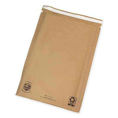 ipg Curby Mailer Self-Sealing Recyclable Mailer, Paper Padding, Self-Adhesive, #6, 13.38 x 18.5, 30/Carton (IPGCBML6C)