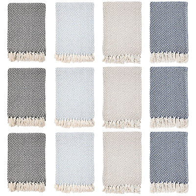 Common Ground Throw 50x70 Checkered Pattern, Case Of 12 (THROW-CHK-50X70-CS)