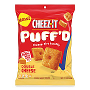 Cheez-It Puff'd Crackers, Double Cheese, 3 oz Bag, 6/Carton (KEB00022)