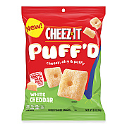 Cheez-It Puff'd Crackers, White Cheddar, 3 oz Bag, 6/Carton (KEB00024)