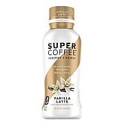 KITULife Super Coffee Ready-to-Drink Coffee, Vanilla Latte, 12 oz Bottle, 12/Carton (KTL00012)