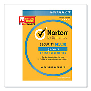 Norton Security Deluxe Software, For 3 Users (21378114)