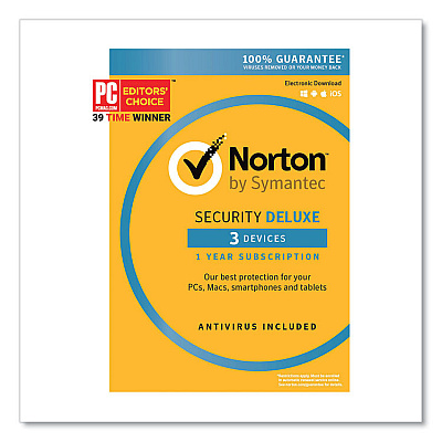 Norton Security Deluxe Software, For 3 Users (21378114)