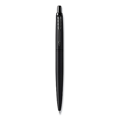 Parker Jotter XL Retractable Ballpoint Pen, Medium Point, Blue Ink, Black Barrel (PAR2122757)