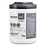 Sani Professional Sani-Cloth AF3 Germicidal Disposable Wipes, Extra-Large, 1-Ply, 7.5" x 15", Unscented, White, 75/Pack (PDIP72584)