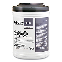 Sani Professional Sani-Cloth AF3 Germicidal Disposable Wipes, Extra-Large, 1-Ply, 7.5" x 15", Unscented, White, 75/Pack (PDIP72584)