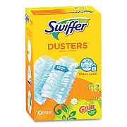 Swiffer Dusters Refill, Dust Lock Fiber, Blue, Gain Original Scent, 10/Pack (PGC08306)