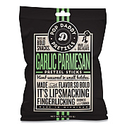 Performance Food Group Garlic Parmesan Pretzel Sticks, 3 oz Bag, 15/Carton (POY00557)