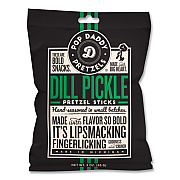 Performance Food Group Dill Pickle Pretzel Sticks, 3 oz Bag, 15/Carton (POY00561)