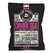 Performance Food Group Cinnamon Sugar Pretzel Sticks, 3 oz Bag, 15/Carton (POY00583)