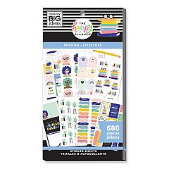 The Happy Planner me and my BIG ideas Stickers, Booklist Theme, 680 Stickers (THLPPSV1933048)