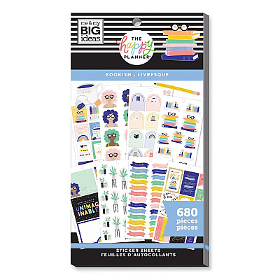 The Happy Planner me and my BIG ideas Stickers, Booklist Theme, 680 Stickers (THLPPSV1933048)