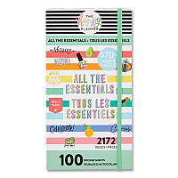 The Happy Planner All the Essentials Mega Value Pack Stickers, Productivity Theme, 2,172 Stickers (THLSP1H100005)