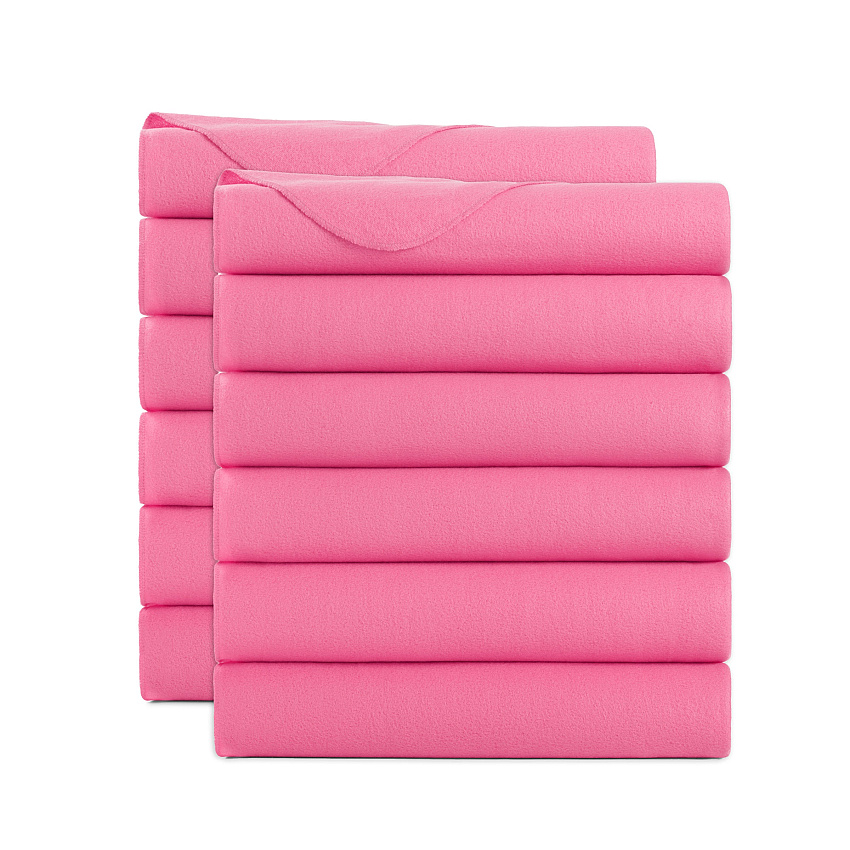 Cozy Soft Polar Fleece Throw 50x60 Pink (12pk), Case Of 12 (FLC-PLR-5060-PK-CS)