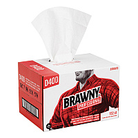 Brawny Professional Premium DRC Wipers, Paper, 1-Ply, 12.5 x 16.75, White, 152/Box (GPC2008003)