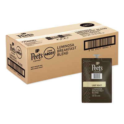 Peet's Coffee FLAVIA Ground Coffee Freshpacks, Colombia Luminosa, 0.34 oz Freshpack, 76/Carton (PEELPC00264)