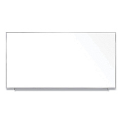 Ghent Magnetic Porcelain Whiteboard with Aluminum Frame, 120.59 x 60.47, White Surface, Satin Aluminum Frame (GHEM1P5104)