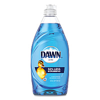 Dawn Ultra Liquid Dish Detergent, Original Scent, 18 oz Pour Bottle, 10/Carton (PGC09403)