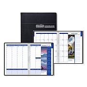 House of Doolittle Earthscapes Recycled Weekly/Monthly Appointment Book, Landscape Photos, 11 x 8.5, Black Soft Cover, 12-Month (Jan-Dec): 2026 (273)