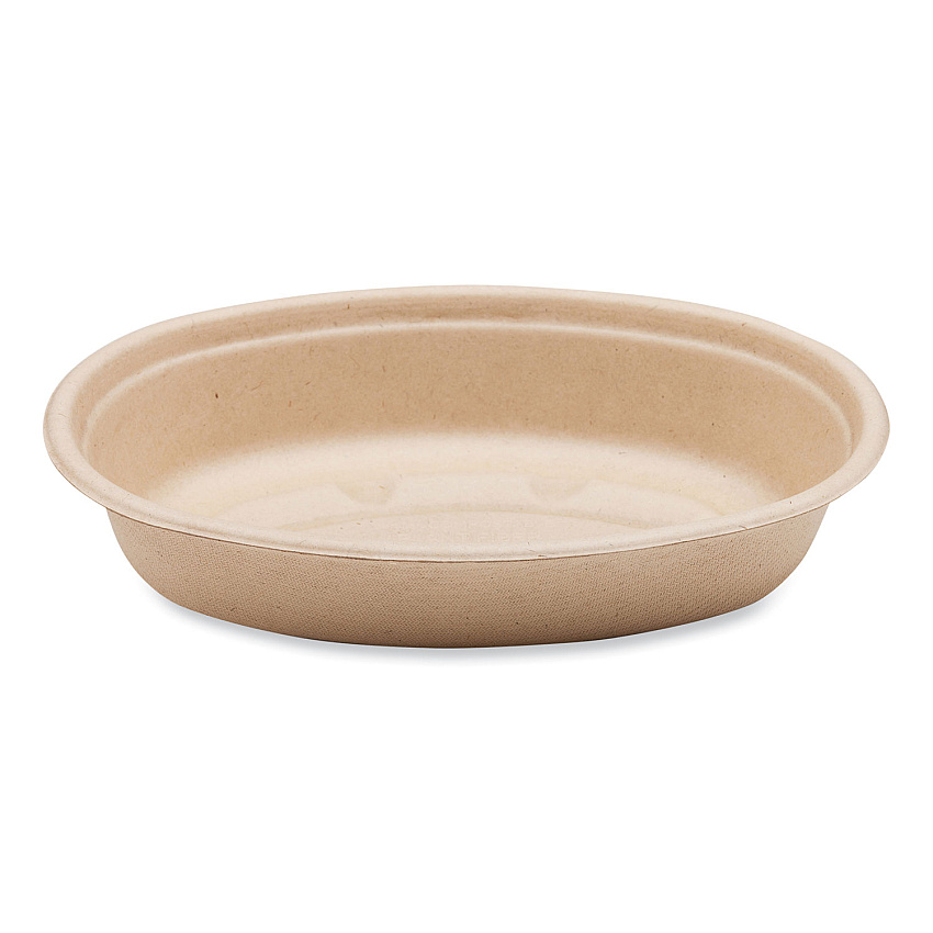World Centric Fiber Bowls, Burrito Bowl, 24 oz, 8 x 5.3 x 1.6, Natural, Paper, 400/Carton (WORBOSCUBBSLFP)