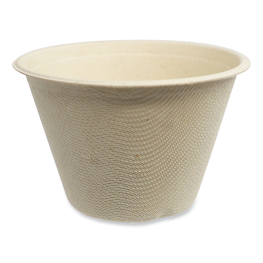World Centric Fiber Cups, 4 oz, 2.9" Diameter, Paper, 1,000/Carton (WORCUSC4NLFP)