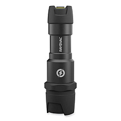 Rayovac Virtually Indestructible LED Flashlight, 3 AAA Batteries (Included), Black (RAYROVDIY3AAA1)