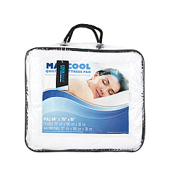 Coolmax Mattress Pads Full, 1 Each (P-MP-COOLMAX-FL)