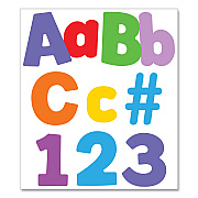 Carson-Dellosa Education EZ Letter Combo Packs, Color Splash Assortment, 4"h, 219 Characters (CDP130098)