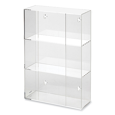 Kantek Triple Glove Dispenser, 10 x 4 x 16, Clear (KTKAH135)