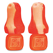 Howard Leight by Honeywell TrustFit Plus Reusable Bell Shaped Uncorded Foam Earplugs, Uncorded, One Size Fits Most, 31 dB NRR, Orange, 1,000/Carton (HOWTFPLUS1)