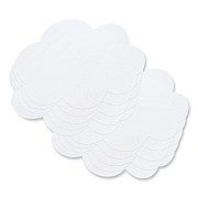 Pacon Self Stick Dry Erase Clouds, 7 x 10, White Surface, 10/Pack (PAC9014)