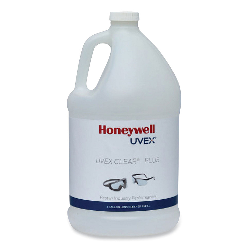 Honeywell Uvex Clear Lens Cleaning Solution, 1 gal Bottle (UVXS482)