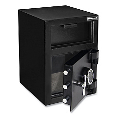 Honeywell Steel Depository Safe with Digital Lock, 14 x 15.2 x 20.2, 1.06 cu ft, Black (HWL5912)