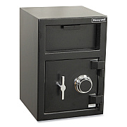 Honeywell Steel Depository Safe with Combo Lock, 14 x 14.2 x 20, 1.06 cu ft, Black (HWL5911)