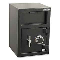 Honeywell Steel Depository Safe with Combo Lock, 14 x 14.2 x 20, 1.06 cu ft, Black (HWL5911)
