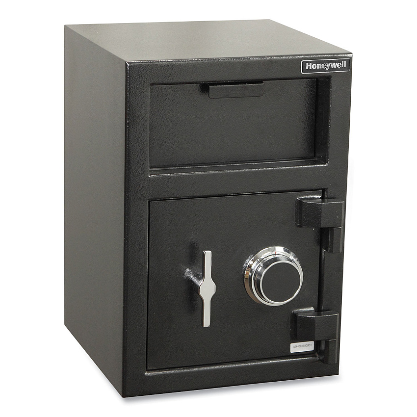Honeywell Steel Depository Safe with Combo Lock, 14 x 14.2 x 20, 1.06 cu ft, Black (HWL5911)